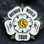 Avenoir White Rose of York Pin