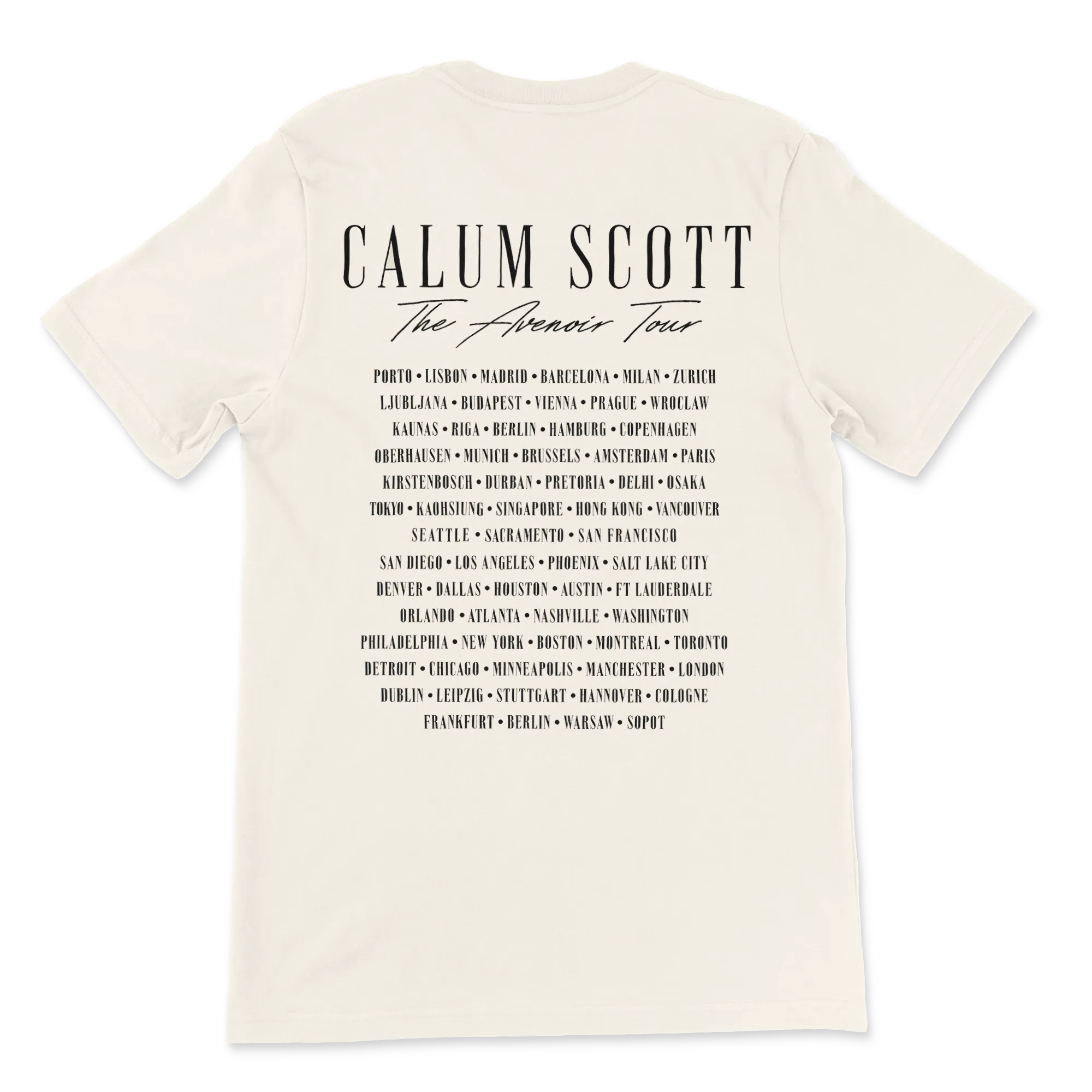 Das Avenoir-T-Shirt Zweitbild